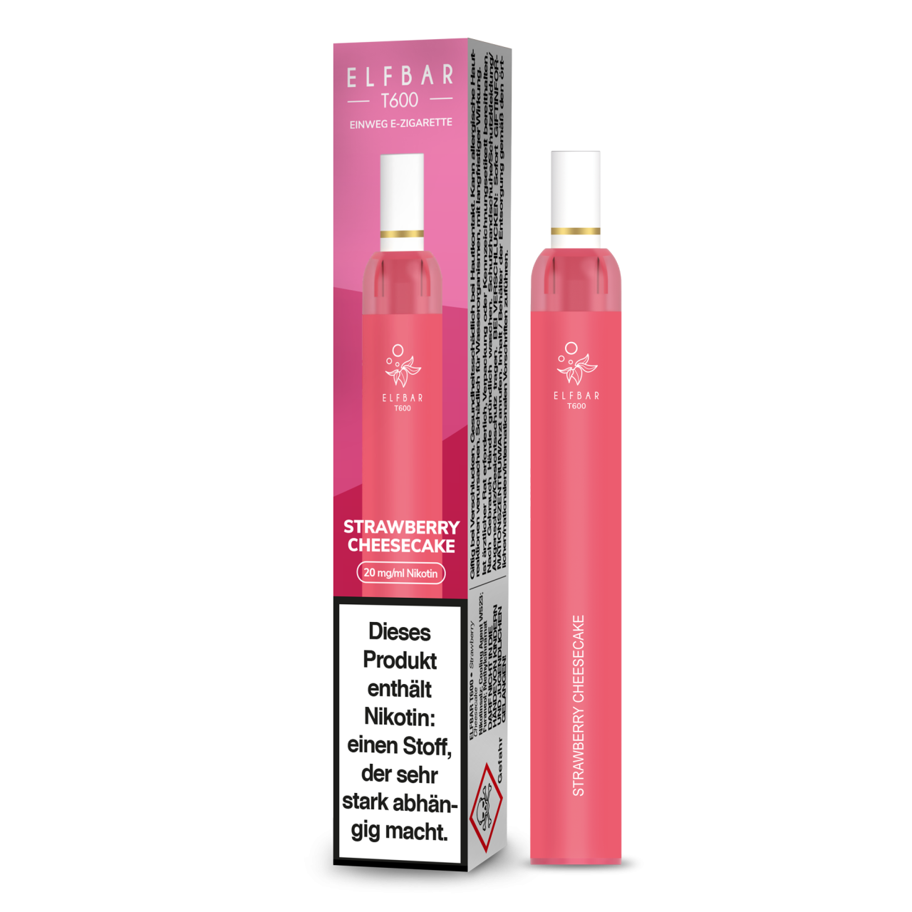 ELF BAR T600 - Strawberry Cheesecake - 20mg/ml