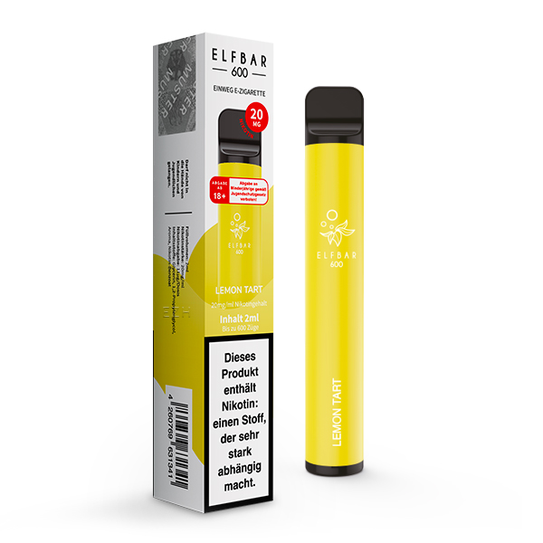 ELFBAR 600 - Lemon Tart - Mit Nikotin