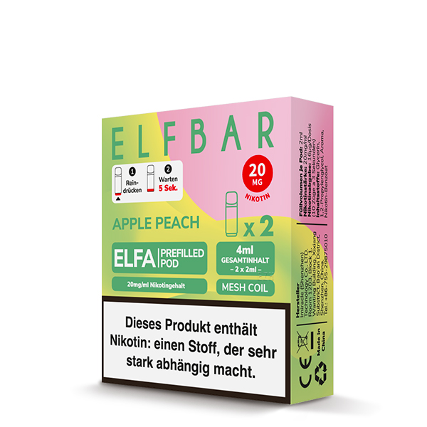 ELF BAR ELFA - Pods Apple Peach