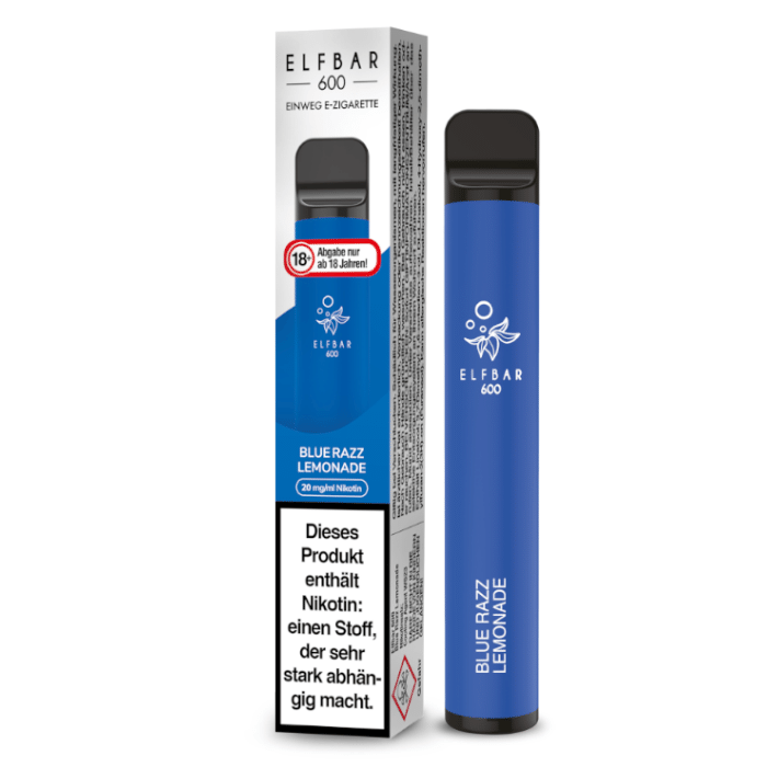 ELF BAR 600 - Blue Razz Lemonade - 20mg/ml Nikotin