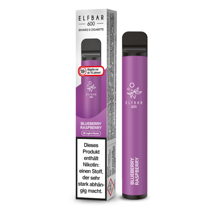 ELF BAR 600 - Blueberry Raspberry - 20mg/ml
