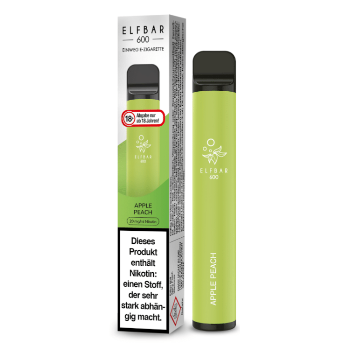 ELF BAR 600 - Apple Peach - 20mg/ml - 20 mg