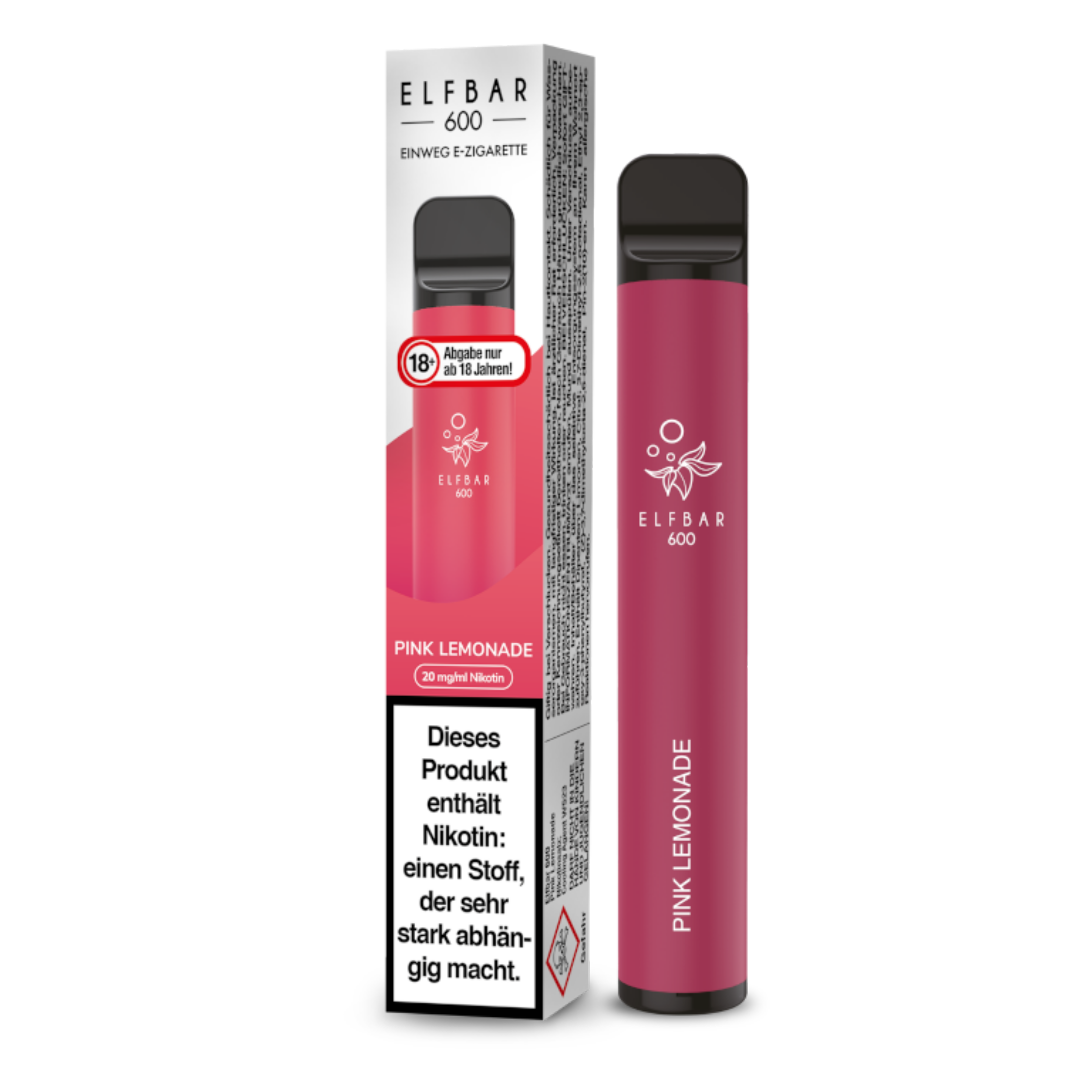 ELF BAR 600 - Pink Lemonade - 20mg/ml - 20 mg