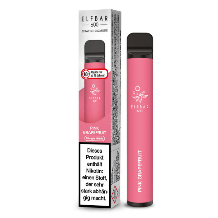 ELF BAR 600 - Pink Grapefruit - 20mg/ml