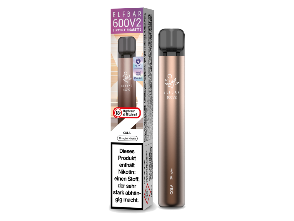 ELF BAR 600 V2 - Cola- 20mg/ml Nikotin