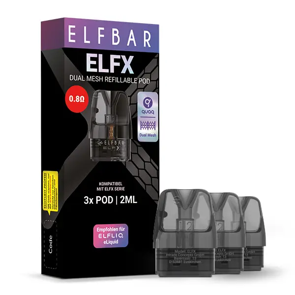 ELF BAR ELFX - Leerpods - 3er Pack