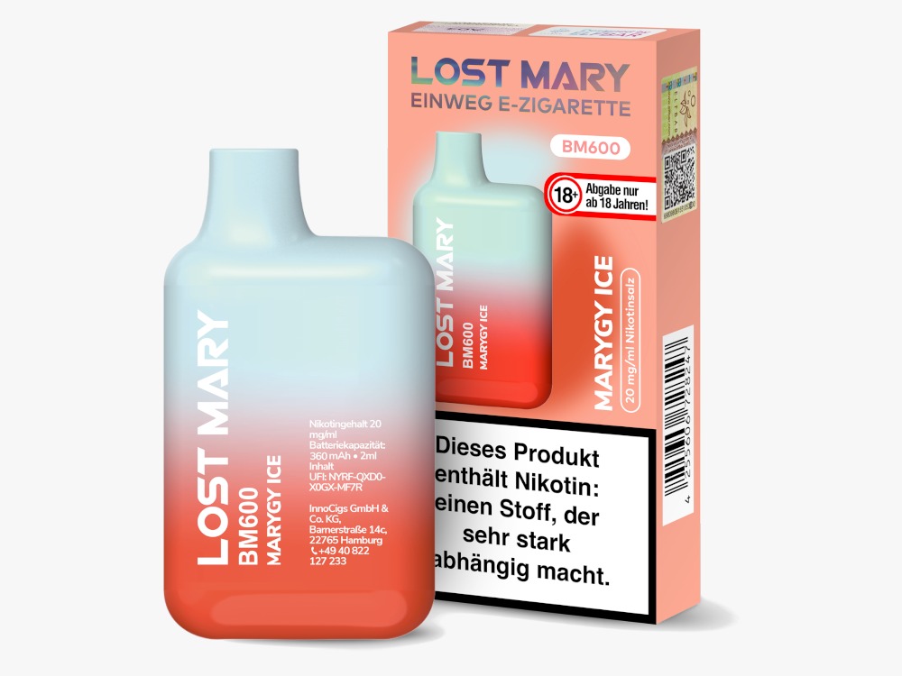 Lost Mary BM600 - Marygy Ice - 20mg