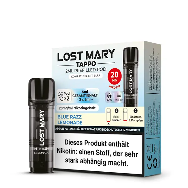 Lost Mary Pods - Blue Razz Lemonade