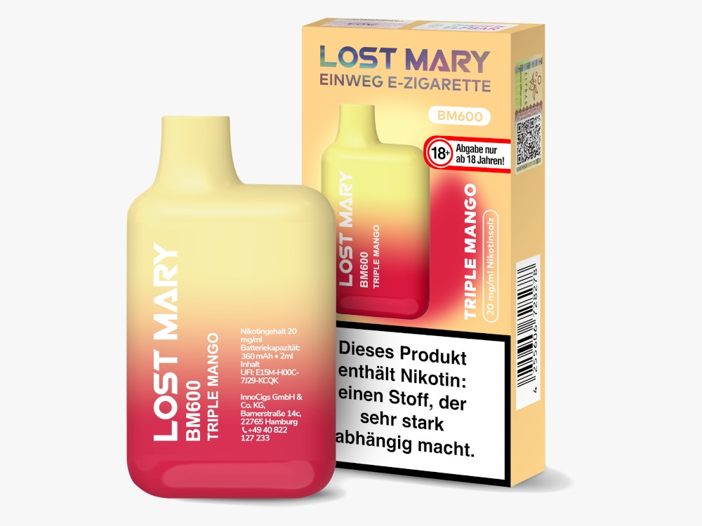 Lost Mary BM600 - Triple Mango - 20mg/ml