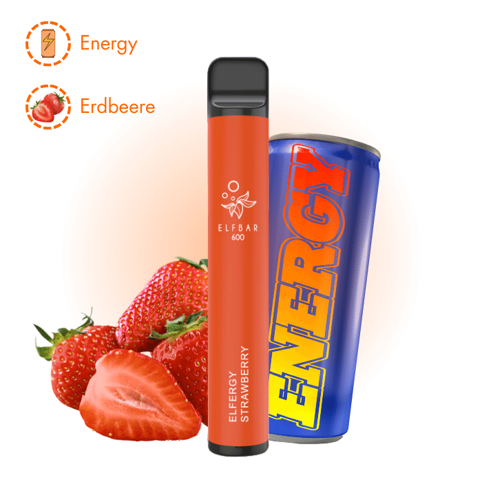 ELFBAR 600 - Elfergy Strawberry - 20mg/ml